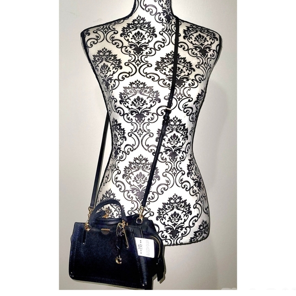 Coach Handbags - Coach NWT Mini Black Leather Dreamer Satchel Crossbody